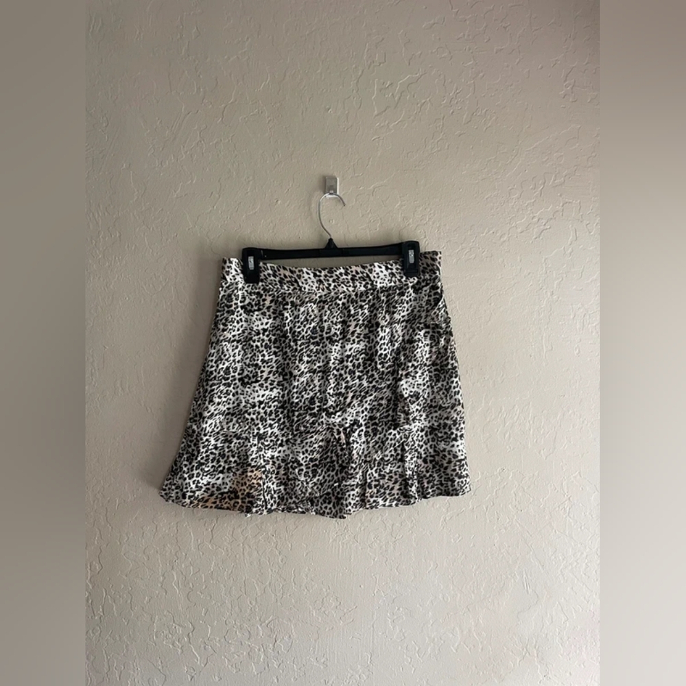 Leopard Print Women's Skirt